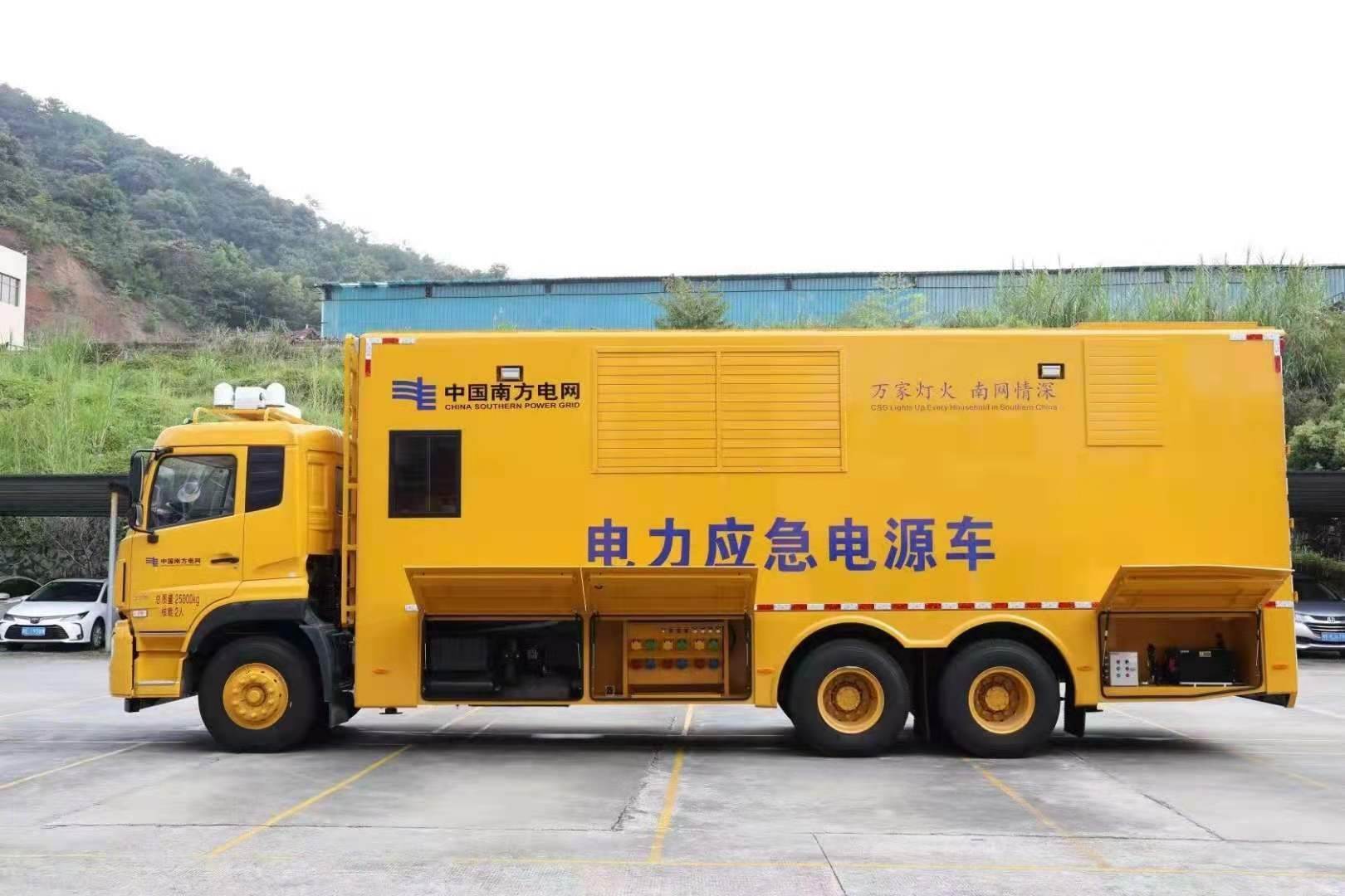 共和安康大型柴油发电机发电车UPS电源出租租赁
